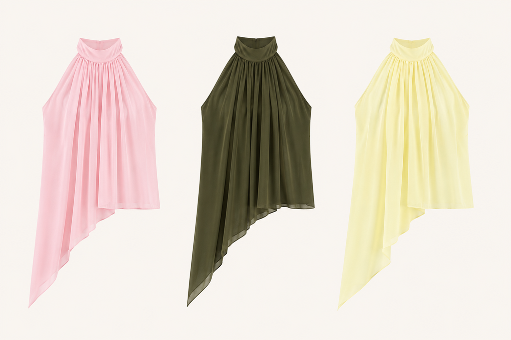 Chiffon Ruffle Top