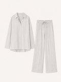 Grey Striped Set