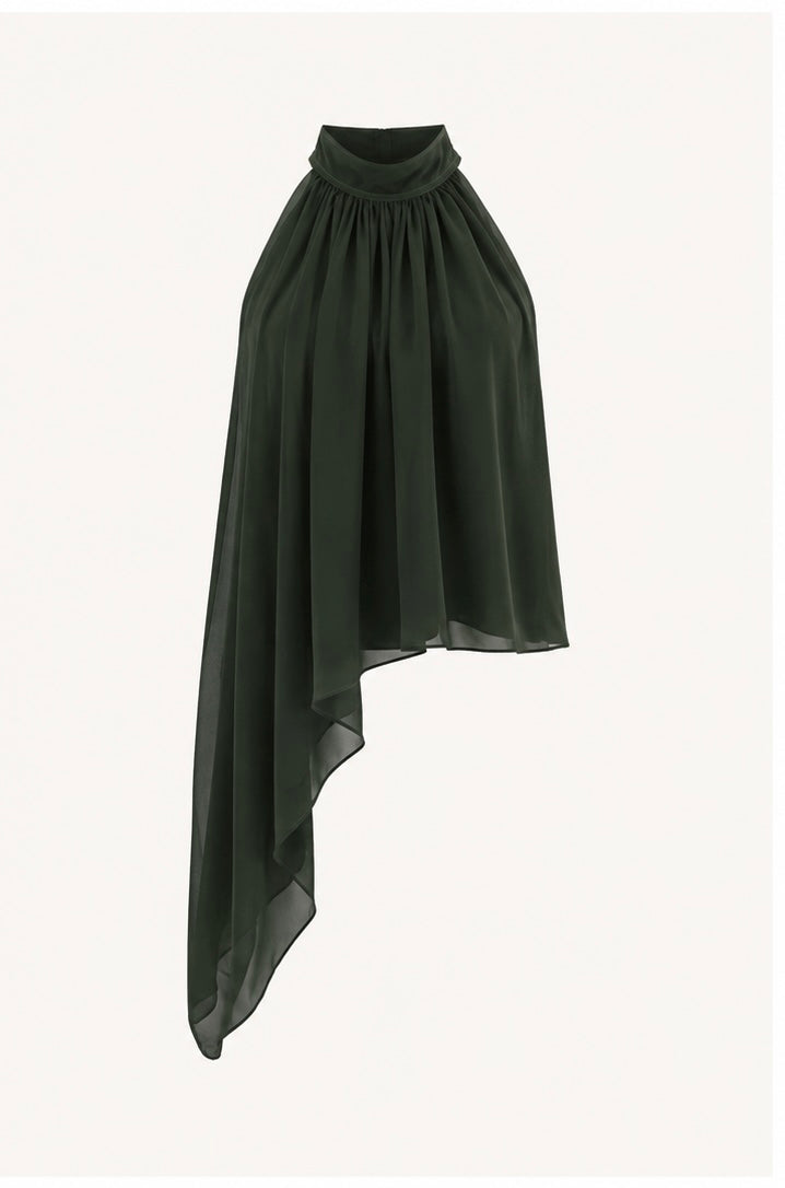 Chiffon Ruffle Top